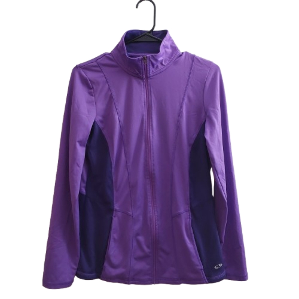 y2k Sporty Champion Purple Duo Dry Size S Jacket